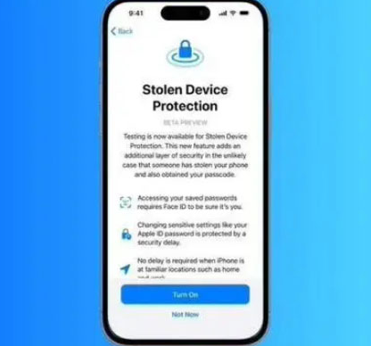 涿鹿苹果授权维修店分享被盗设备保护功能开启方法 