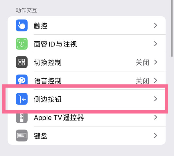 涿鹿苹果14维修店分享iPhone14 Plus侧键双击下载功能关闭方法 